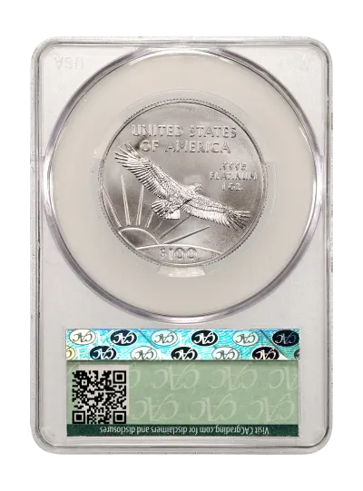 CAC Grading Coin Reverse