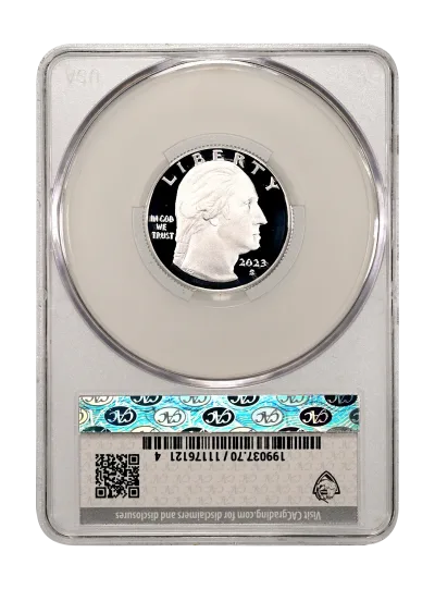 CAC Grading Coin Reverse