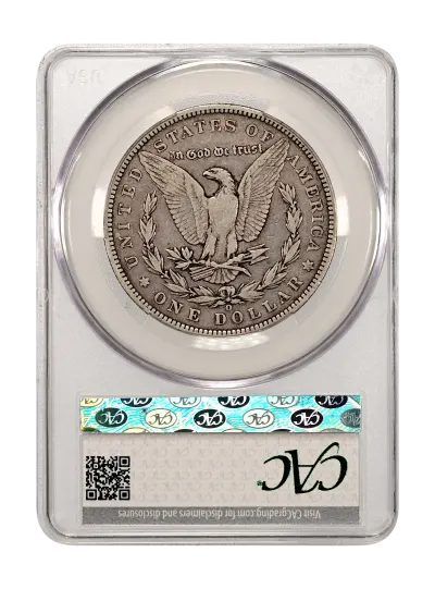 CAC Grading Coin Reverse