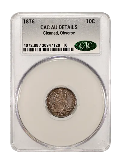 CAC Grading Coin Obverse