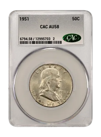 CAC Grading Coin Obverse