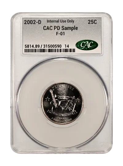 CAC Grading Coin Obverse