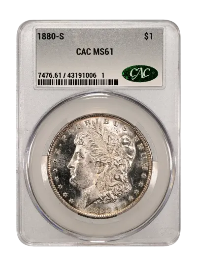 CAC Grading Coin Obverse
