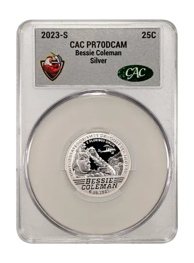 CAC Grading Coin Obverse