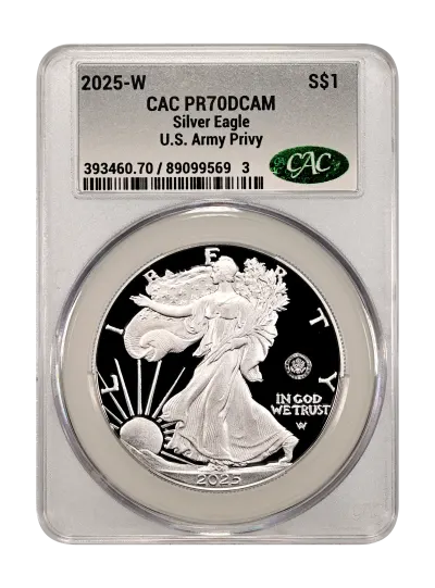 CAC Grading Coin Obverse