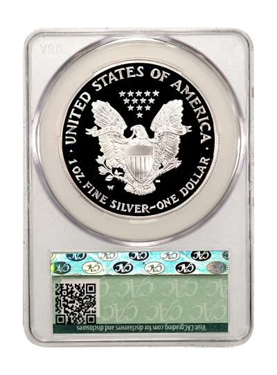 CAC Grading Coin Reverse