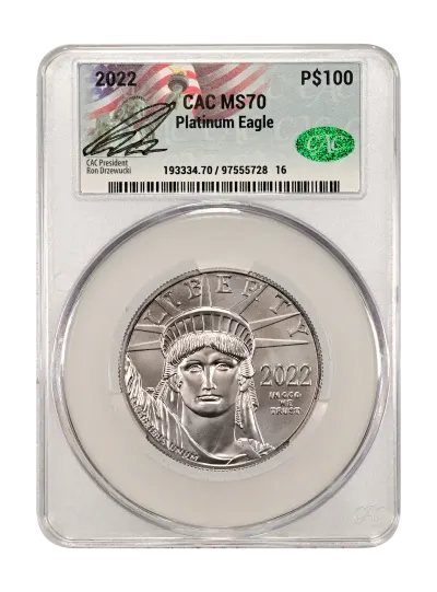 CAC Grading Coin Obverse