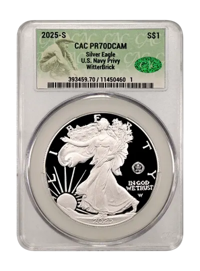 CAC Grading Coin Obverse