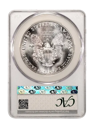 CAC Grading Coin Reverse