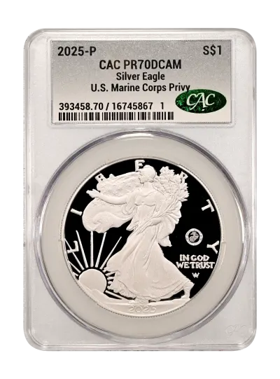 CAC Grading Coin Obverse
