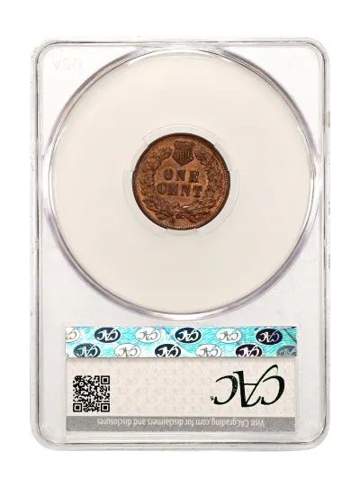 CAC Grading Coin Reverse