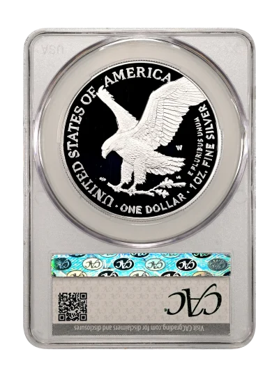 CAC Grading Coin Reverse