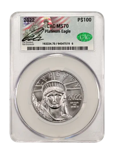 CAC Grading Coin Obverse