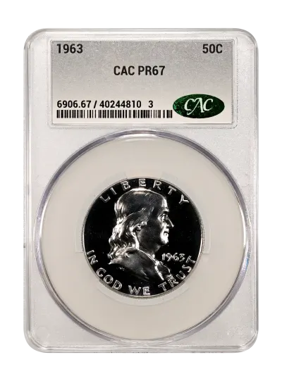 CAC Grading Coin Obverse