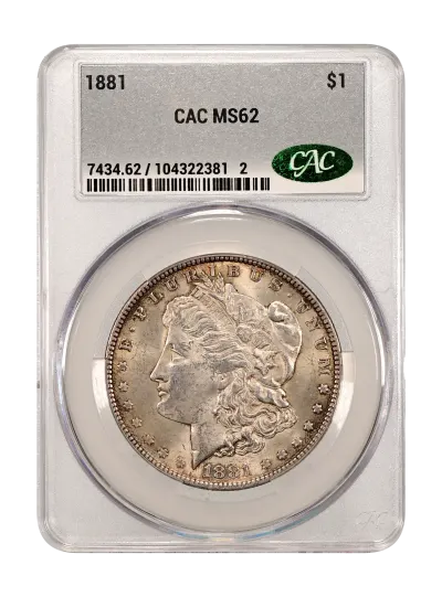 CAC Grading Coin Obverse