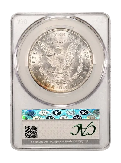 CAC Grading Coin Reverse