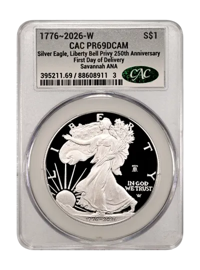 CAC Grading Coin Obverse