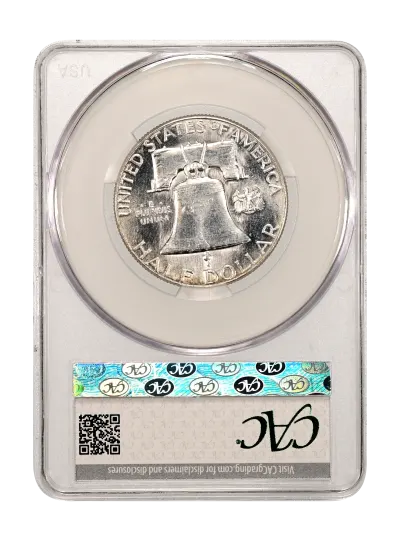 CAC Grading Coin Reverse
