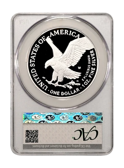 CAC Grading Coin Reverse