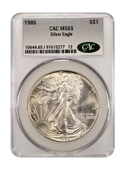 CAC Grading Coin Obverse