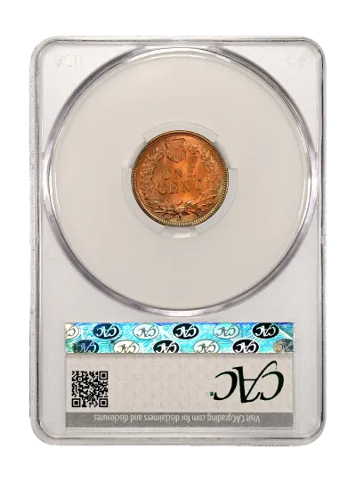 CAC Grading Coin Reverse