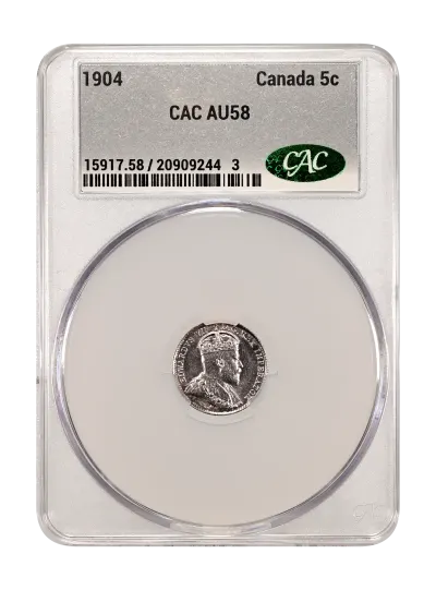 CAC Grading Coin Obverse