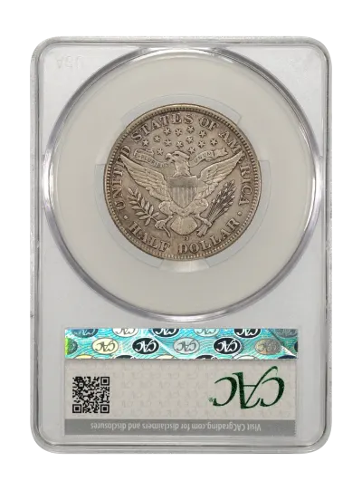 CAC Grading Coin Reverse