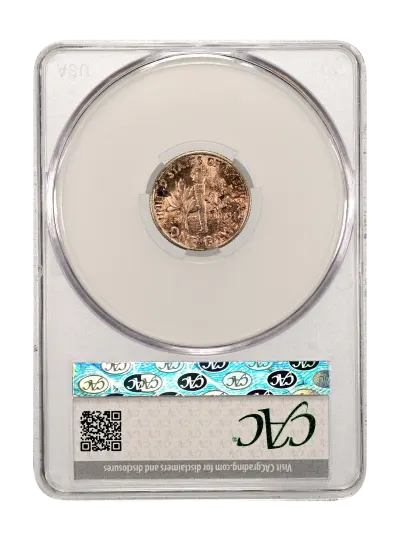 CAC Grading Coin Reverse
