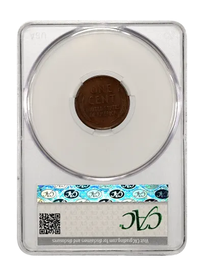CAC Grading Coin Reverse
