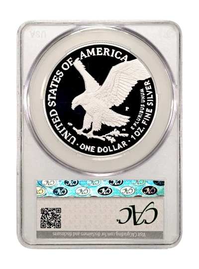 CAC Grading Coin Reverse
