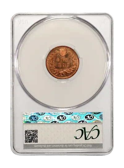 CAC Grading Coin Reverse