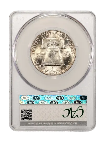 CAC Grading Coin Reverse
