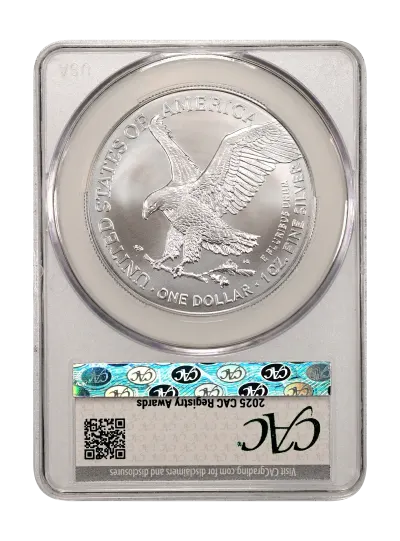 CAC Grading Coin Reverse