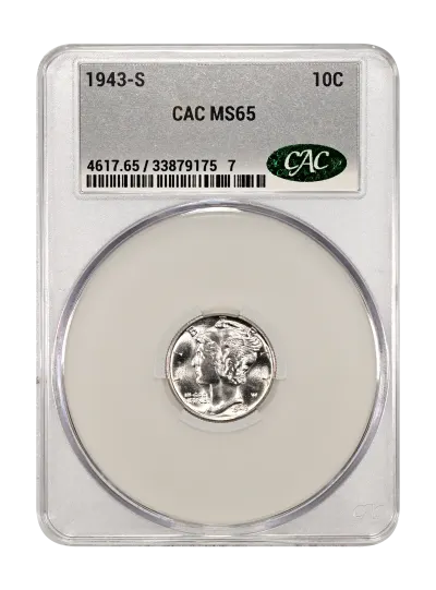 CAC Grading Coin Obverse