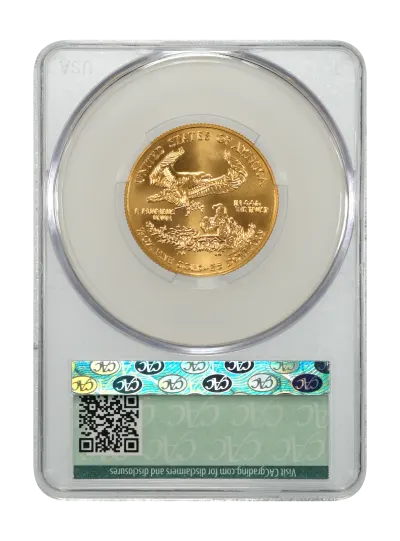 CAC Grading Coin Reverse