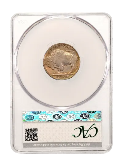 CAC Grading Coin Reverse