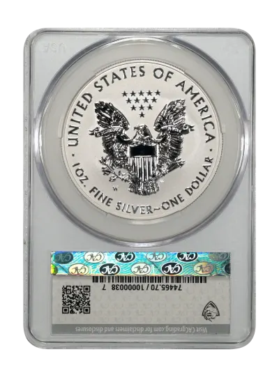CAC Grading Coin Reverse