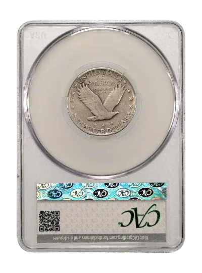 CAC Grading Coin Reverse