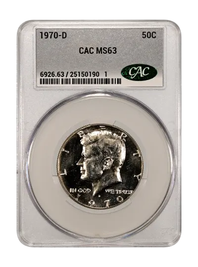 CAC Grading Coin Obverse
