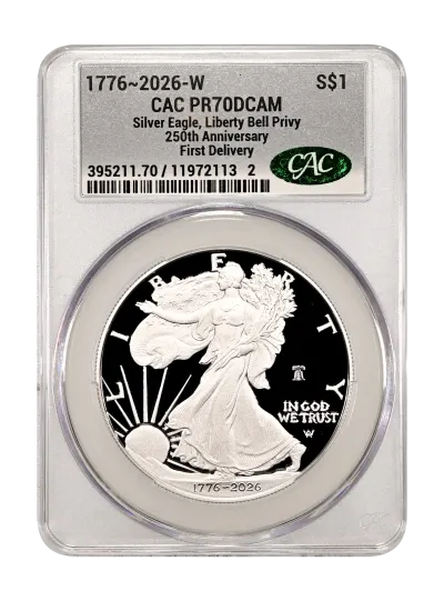 CAC Grading Coin Obverse