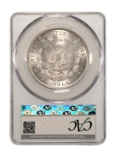 CAC Grading Coin Reverse