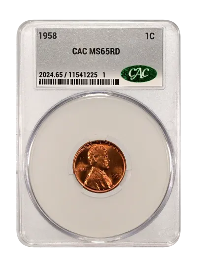CAC Grading Coin Obverse