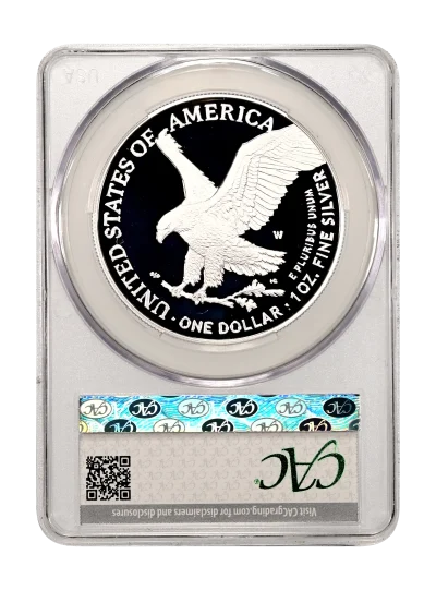CAC Grading Coin Reverse