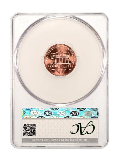 CAC Grading Coin Reverse
