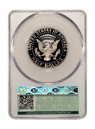 CAC Grading Coin Reverse