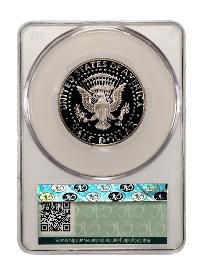 CAC Grading Coin Reverse