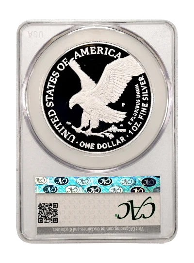 CAC Grading Coin Reverse