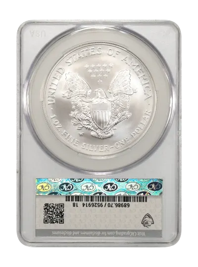 CAC Grading Coin Reverse