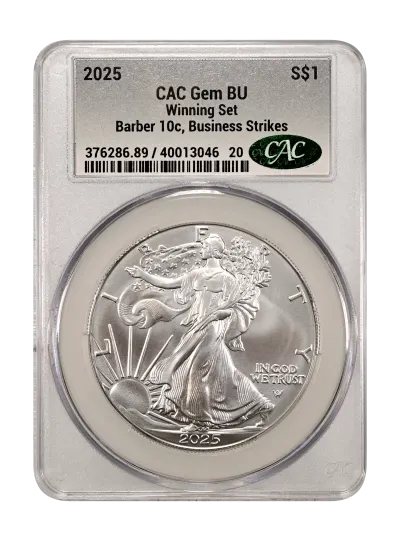 CAC Grading Coin Obverse