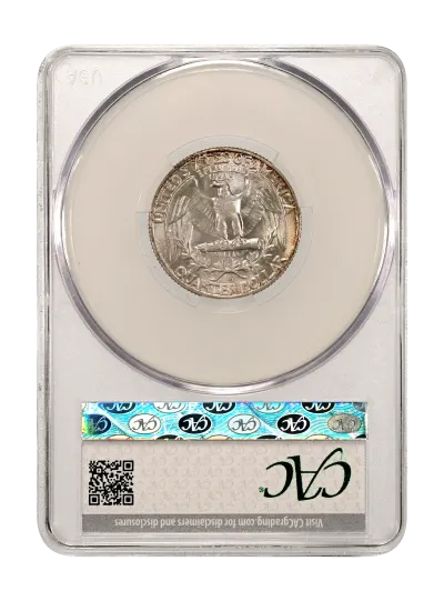 CAC Grading Coin Reverse
